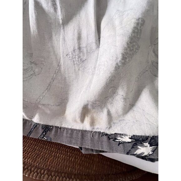 Guess Los Angeles Jacket Sz M Beaded Details Star Feather Print Drawstring Waist - Picture 12 of 16